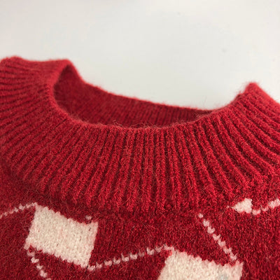 Conjunto de Suéter Tejido Coreano para Niños - Otoño e Invierno - Image 17