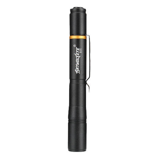 Linterna LED Portátil en Forma de Bolígrafo - Luz Blanca y Amarilla - Image 5