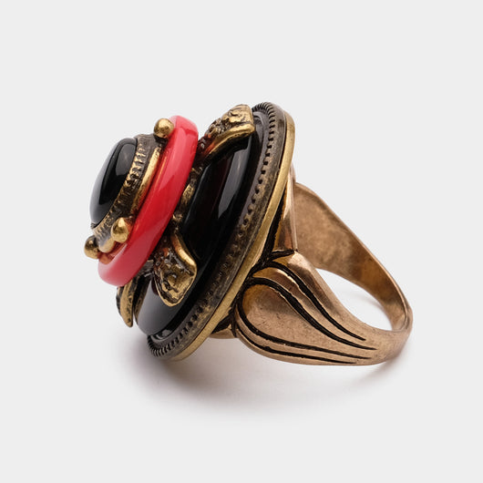 Anillo Vintage de Ágata Natural con Abeja para Hombre y Mujer - Image 21