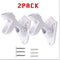 Blanco Doble Agujero Z 2uds