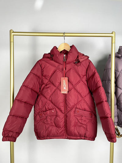 Abrigo Suelto con Cuello Alto para Mujer - Calidez Otoño e Invierno - Image 6