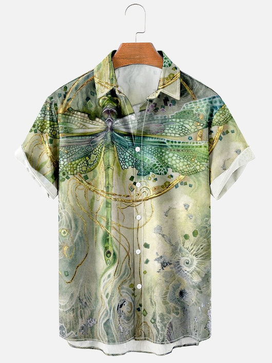 Playera Estampada 3D Digital para Hombre Talla Grande - Image 13