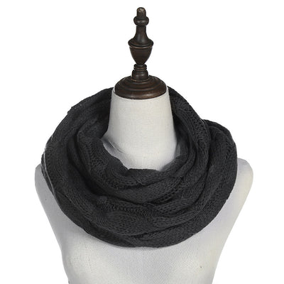 Bufanda Tejida Cálida Cien Torres para Otoño e Invierno - Image 50