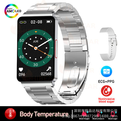 Pulsera Inteligente de Salud con Monitoreo de Oxígeno, Temperatura y Sueño - Image 4