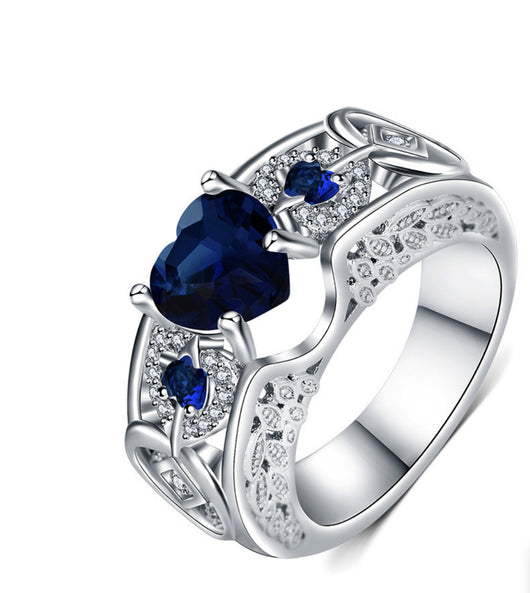 Anillo de Compromiso Corazón Ruby Princesa - Image 19