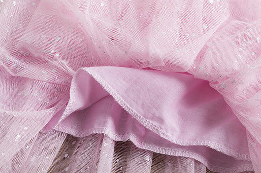 Vestido de Niña con Lentejuelas y Malla Brillante - Image 44