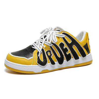 Zapatillas Urbanas Unisex con Letras - Diseño Minimalista Low-Top - Image 29