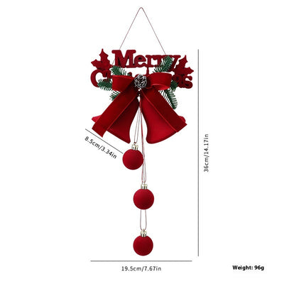 Adornos Navideños Colgantes - Campanas Decorativas para Vitrinas y Fiestas - Image 6