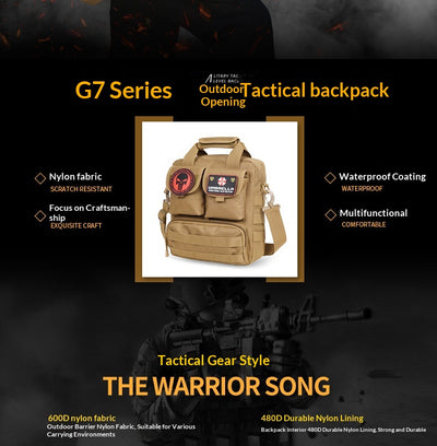 Mochila Táctica Camuflaje Nylon - Bolso Crossbody para Hombre - Image 21