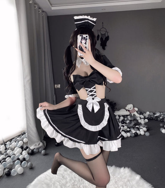 Conjunto de Mucama Erótica - Traje de Pasión - Image 3