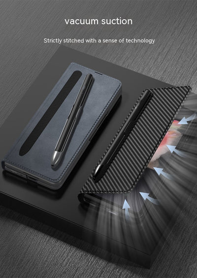 Funda Protectora de Cuero con Ranura para Bolígrafo - Armadura Total W22 - Image 7