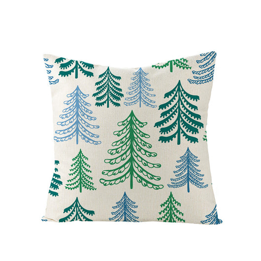 Funda de Almohada Navideña con Estampado Digital de Dibujos - Image 14