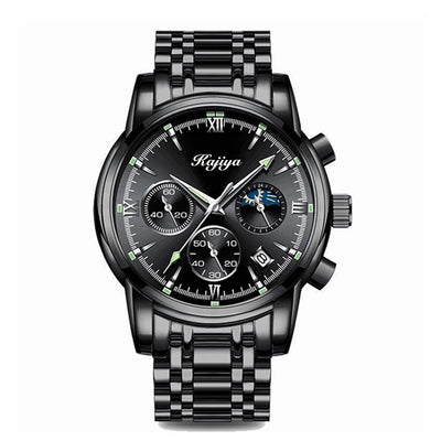Reloj Hombre Acero Inoxidable Resistente al Agua con Calendario y Luz - Image 29