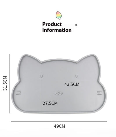 Tapete Comedero para Mascotas de Silicona Impermeable Antideslizante - Image 20