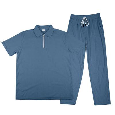 Conjunto Elegante de Polo y Pantalón en Pana para Hombre - Image 36