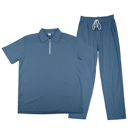 Conjunto Elegante de Polo y Pantalón en Pana para Hombre - Image 36