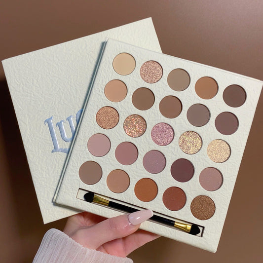 Paleta de Sombras Elf Milk Tea - Acabados Perlados y Mate