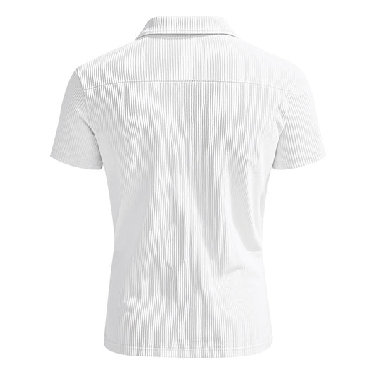Polo Corduroy Holgado con Medio Cierre para Hombre - Image 16