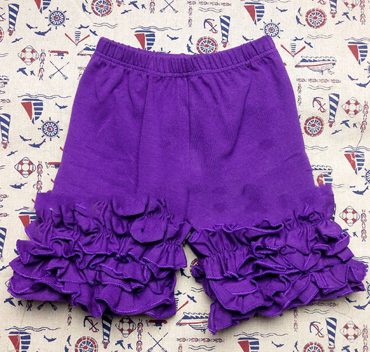 Shorts para Niñas con Volantes - Image 3