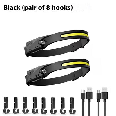 Linterna Frontal Recargable para Correr Nocturno y Pesca - Image 12