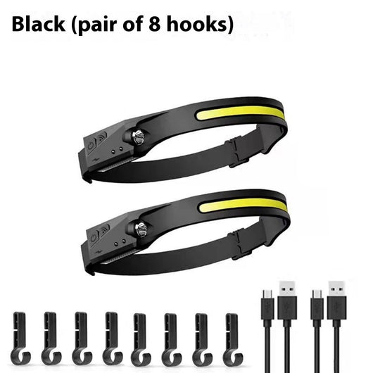 Linterna Frontal Recargable para Correr Nocturno y Pesca - Image 12