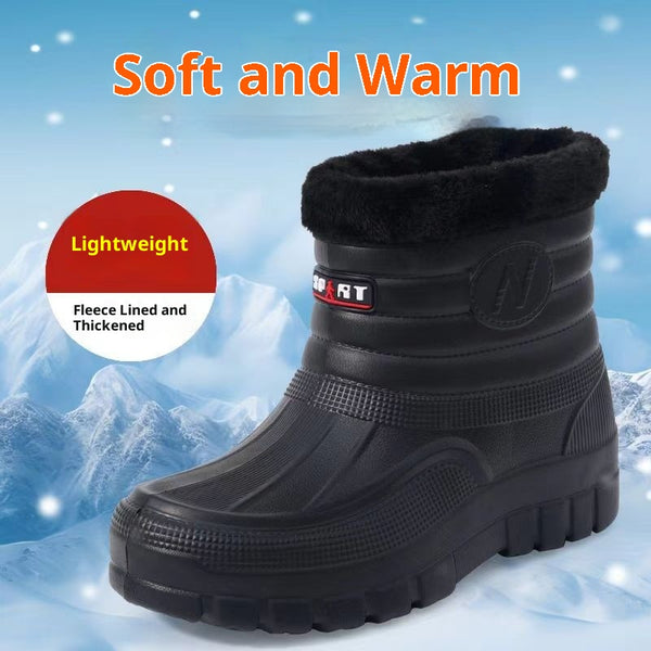 Botas de Trabajo Impermeables con Forro Térmico para Hombre