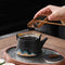 Juego de Té Chino Estilo Moderno con Tazas y Tetera Portátil