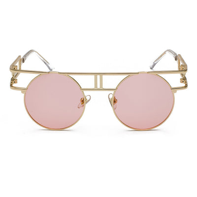 Gafas de Sol Steampunk Vintage Redondas para Hombre y Mujer - Image 20