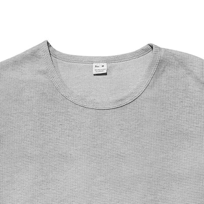 Polera Cuello Redondo Textura Waffle para Hombre - Image 21