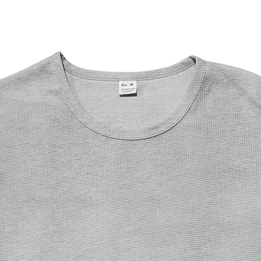 Polera Cuello Redondo Textura Waffle para Hombre - Image 21