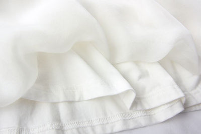 Vestido Largo de Seda Blanca Ajustado - Image 2