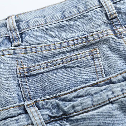 Jeans de Cintura Alta y Corte Recto para Mujer - Image 18