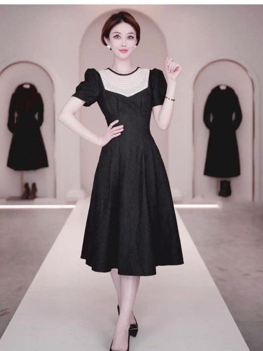 Vestido Elegante Estilo Palacio Francés para Mujer - Image 10