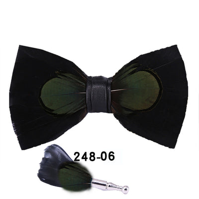 Corbatín con Plumas - Accesorio Elegante y Sofisticado - Image 4