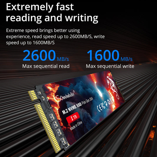 Unidad SSD M.2 NVMe para Portátiles