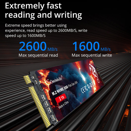 Unidad SSD M.2 NVMe para Portátiles