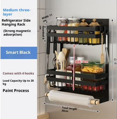Organizador Magnético Lateral para Refrigerador sin Perforación - Image 8