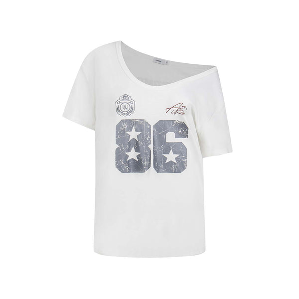 Blusa Estampada American Hot Girl Cuello V Manga Corta - Image 6
