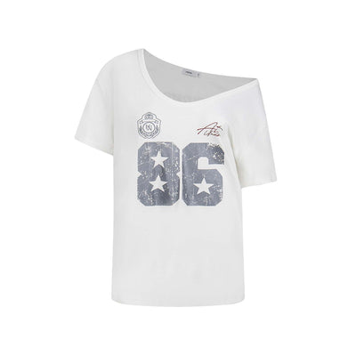 Blusa Estampada American Hot Girl Cuello V Manga Corta - Image 6