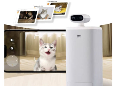 Comedero Automático para Gatos con Cámara 1080P, Control de Porciones y Visión Nocturna - Image 8