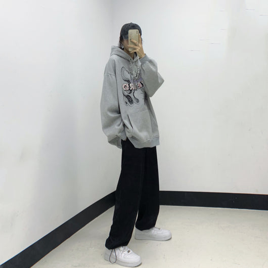 Sudadera Hip Hop Dragon con Collar Integrado - Image 16