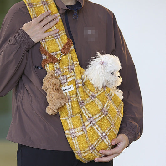 Mochila Bandolera Transportadora de Mascotas Antiestés - Image 2