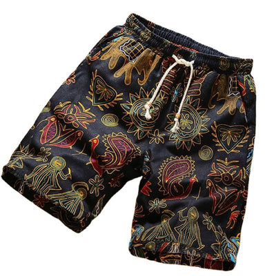 Pantalones Cortos Sueltos para Playa - Shorts Casuales Hombre - Image 4