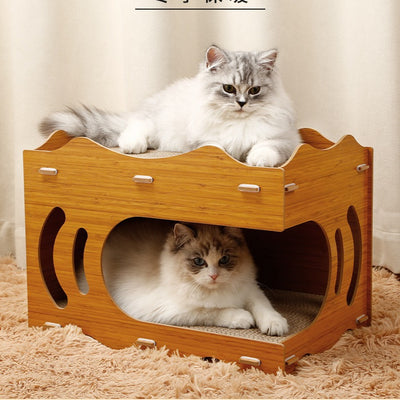Rascador Vertical Doble Capa Resistente al Desgaste para Gatos - Image 2