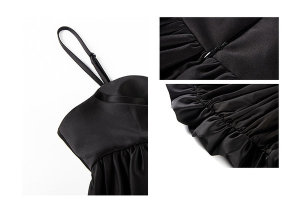 Top Tubo con Tirantes Negros - Blusa Deportiva Elegante