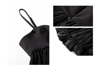 Top Tubo con Tirantes Negros - Blusa Deportiva Elegante - Image 2