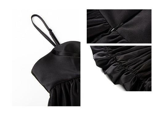 Top Tubo con Tirantes Negros - Blusa Deportiva Elegante - Image 2
