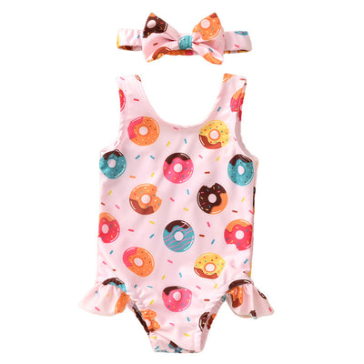 Traje de Baño Infantil de Una Pieza con Diseño de Cangrejo Cartoon - Image 15