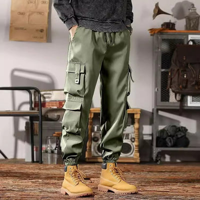 Pantalón Deportivo Holgado con Puños Ajustables para Hombre - Image 3