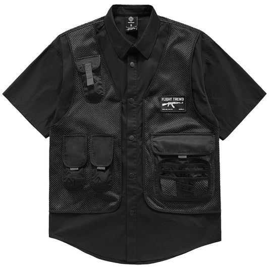 Camisa Casual de Manga Corta Premium
